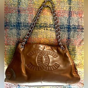 Authentic CHANEL tote with dust bag